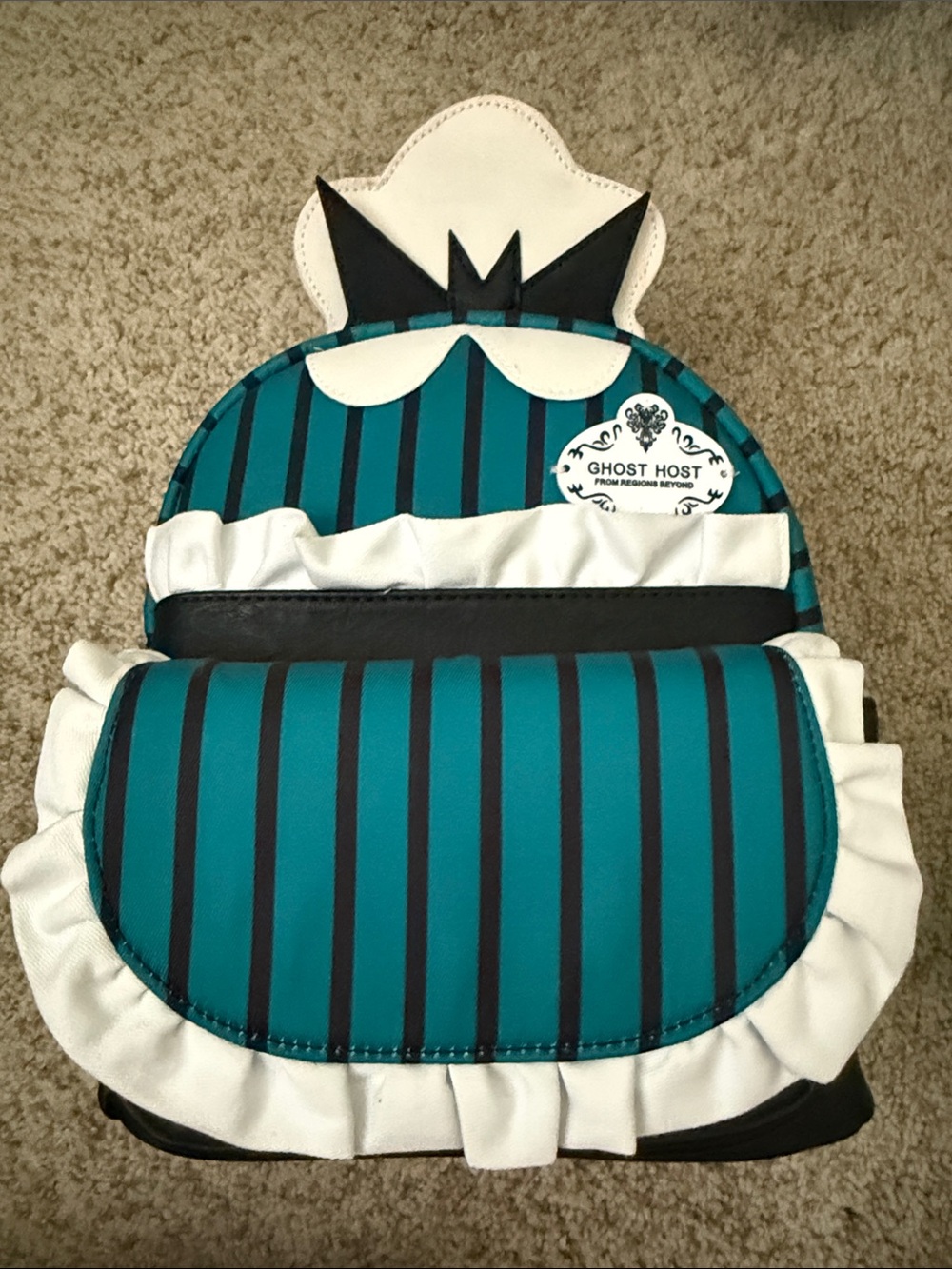 Loungefly Haunted Mansion Ghost Host backpack